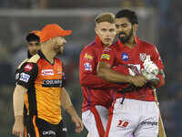 Rahul guides Kings XI Punjab home against Sunrisers Hyderabad