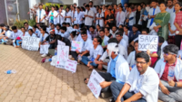 Doctors across India show support for the medical community in West Bengal