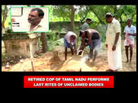 Retired cop of Tamil Nadu performs last rites of unclaimed bodies