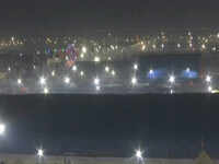Watch: Ahead of Kumbh Mela Prayagraj lights up at night