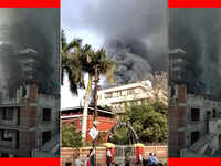 Major fire at an under-construction hospital in Nagpur, 3 critical