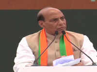 We will try Ram Mandir be built as soon as possible in harmonious environment: Rajnath Singh