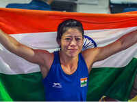 World Boxing Championships: Mary Kom wins gold medal, defeats Ukraine's Hanna Okhota