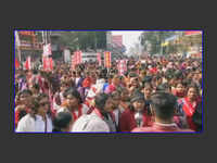 RJD, HAM & left parties join Central trade unions strike