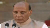 Rajnath Singh takes oath as cabinet minister