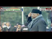 Beating Retreat Ceremony: President Ram Nath Kovind arrives at Vijay Chowk