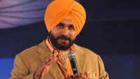 Navjot Singh Sidhu mimics PM Narendra Modi during public meeting in Moradabad