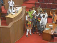 BJP, Congress MLAs create ruckus in Odisha Assembly