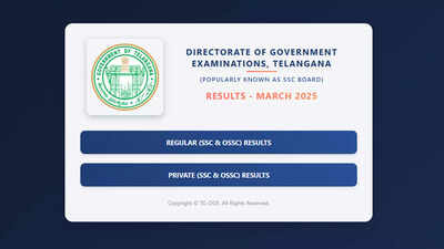 TS SSC Results 2025 Live, results.bse.telangana.gov.in: BSE Telangana Class 10th result out, 92.78% pass; check on results.bse.telangana.gov.in