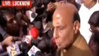Lok Sabha polls: Rajnath Singh casts his vote in Lucknow