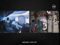 On cam: Hatch opens after SpaceX capsule docks at International Space Station