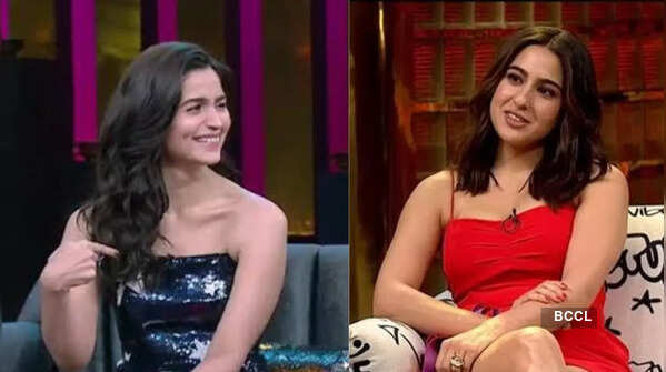 From Sara Ali Khan to Alia Bhatt: Times when Bollywood stars revealed their celebrity crushes on Koffee With Karan