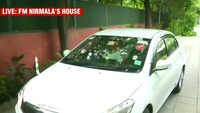 Union Budget 2019: Finance minister Nirmala Sitharaman leaves her house to reach Parliament