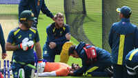 Cricket World Cup: Net bowler hit on head by Australia's David Warner during practice