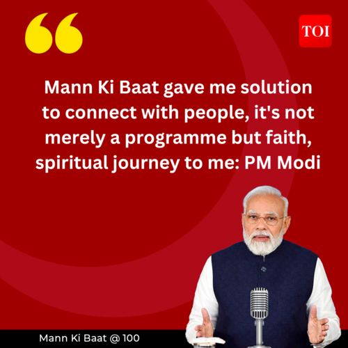 Mann Ki Baat LIVE PM Modi Addresses 100th Episode Of Mann Ki Baat