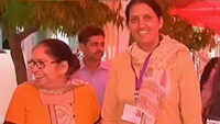 Lok Sabha election: Jaipur Rural Congress candidate Krishna Punia casts her vote