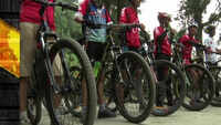 Shimla: 30 young guns participate in off-road hill bicycle race