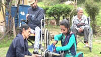 J&K: Specially-abled tailor sets example for women in Udhampur