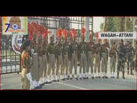Watch: Beating Retreat ceremony at Wagah-Attari Border on 70th Republic Day