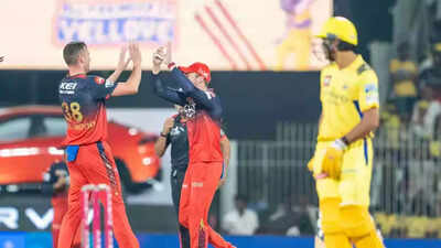 CSK vs RCB Highlights, IPL 2025: Dhoni's cameo in vain as Royal Challengers Bengaluru register first win at Chepauk since 2008