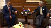 External affairs minister S Jaishankar meets Russian Deputy PM Yury Trutnev