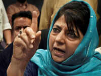 PDP chief Mehbooba Mufti terms local terrorists as 'sons of soil' 
