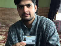 Afzal Guru's son elated to have an Aadhaar card