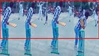 This gully cricketer has become an internet sensation with his unique, funny bowling action