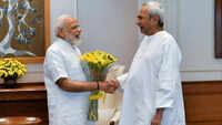 Odisha CM Naveen Patnaik meets PM Narendra Modi, congratulates him on victory in LS polls