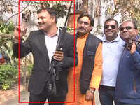 Congress leader fires celebratory shots during Karni Sena event at Gandhi Bhawan