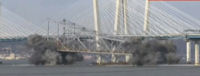 New York’s 64-year-old Tappan Zee bridge demolished, falls into Hudson river
