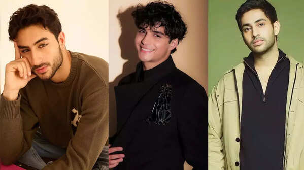 ​Gen-Z Bollywood boys set to steal the spotlight in 2025