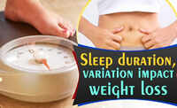 Sleep duration, variation impact weight loss