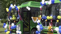 Srinagar: Governor Satya Pal Malik flags off electric buses