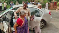 Union Budget 2019: FM Nirmala Sitharaman’s parents reach Parliament