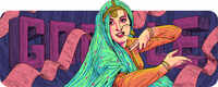 Google celebrates Bollywood actress Madhubala's 86th birthday with a doodle