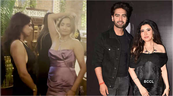From Ankita Lokhande and Nia Sharma dancing to parents-to-be Rohit Purohit and Sheena Bajaj twinning; stylish moments from Samarth Jurel’s birthday party