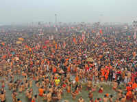 Kumbh Mela: Approx 12.5 crore people took holy dip at Triveni Sangam