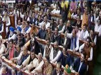 Watch: NDA MPs chant ‘Modi-Modi’ during Piyush Goyal’s speech