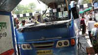 15 injured as overspeeding bus rams into railway under bridge in Indore's Rau