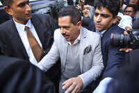 Robert Vadra plays victim card, says land grab charges false
