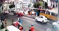 Hyderabad: 1 dead, 3 injured after bus loses control