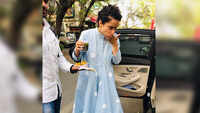 Kangana Ranaut wraps up Delhi schedule of 'Panga', enjoys gol gappas