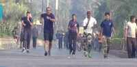 CISF Golden Jubilee: Walkathons organised in Hyderabad, Mumbai