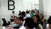 Angry passengers protest after Air India denies boarding passes at IGI
