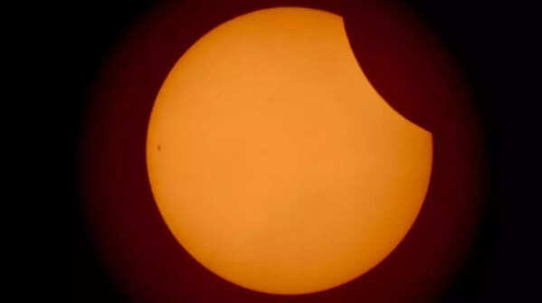 First solar eclipse of 2025 