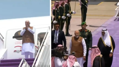Modi Saudi Arabia Visit Live Updates: PM Modi receives 21-gun salute welcome in Jeddah