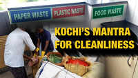How does Kochi city collect its waste?