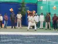 Jayant Sinha takes Rajyavardhan Rathore's '5MinuteAur' challenge, shares his tennis video on Twitter