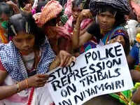 Bhubaneswar: Dongria Khand tribal leader arrested, protestors reach Odisha Assembly office